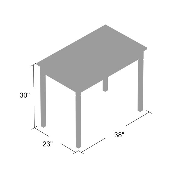 Andover Mills™ Reynoldsville Desk & Reviews Wayfair